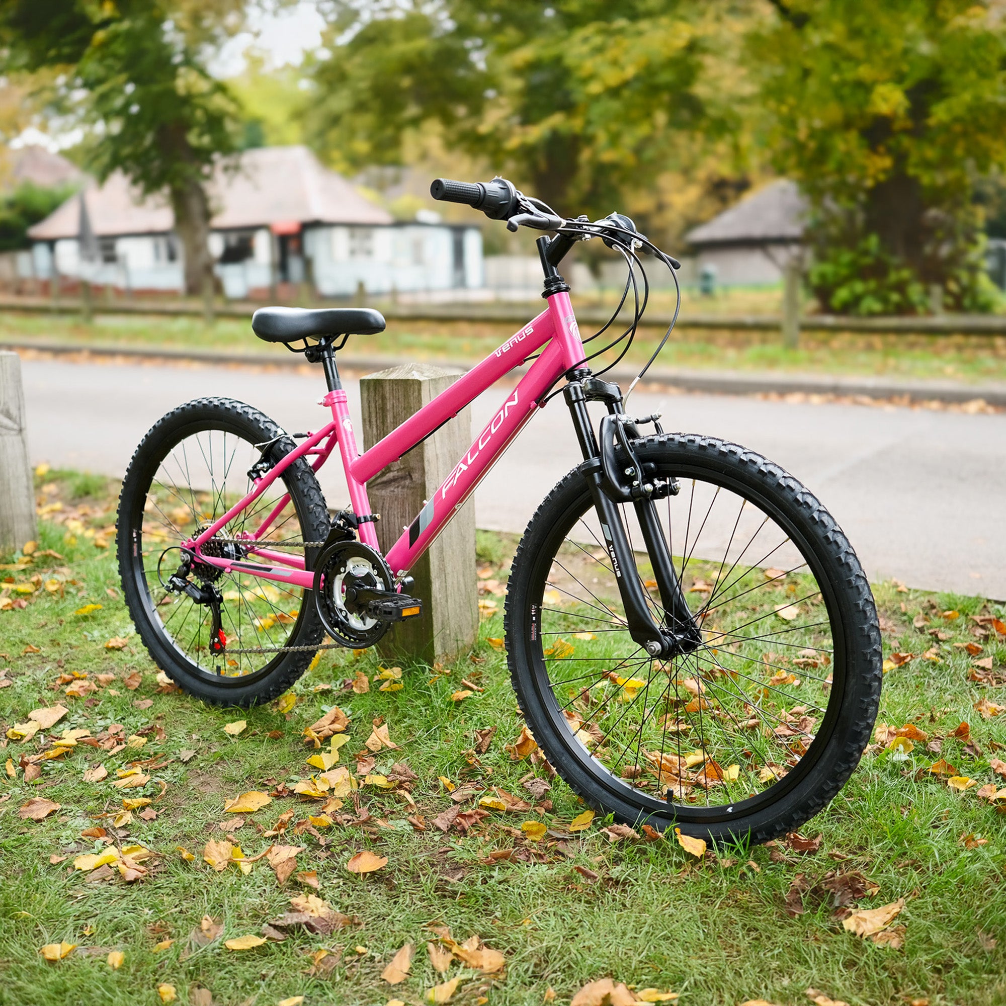 Falcon Venus 24-inch Kids Mountain Bike - Pink