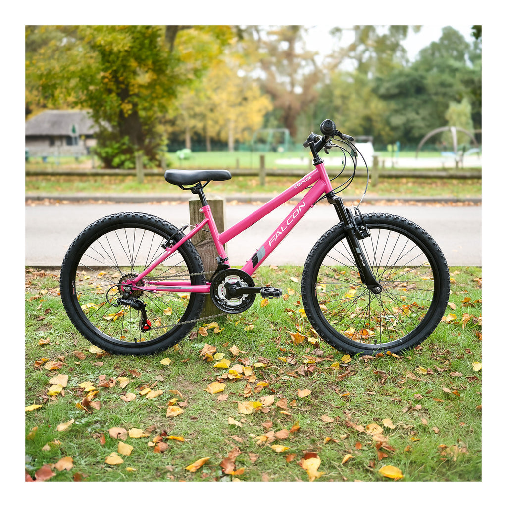 Falcon Venus 24-inch Kids Mountain Bike - Pink