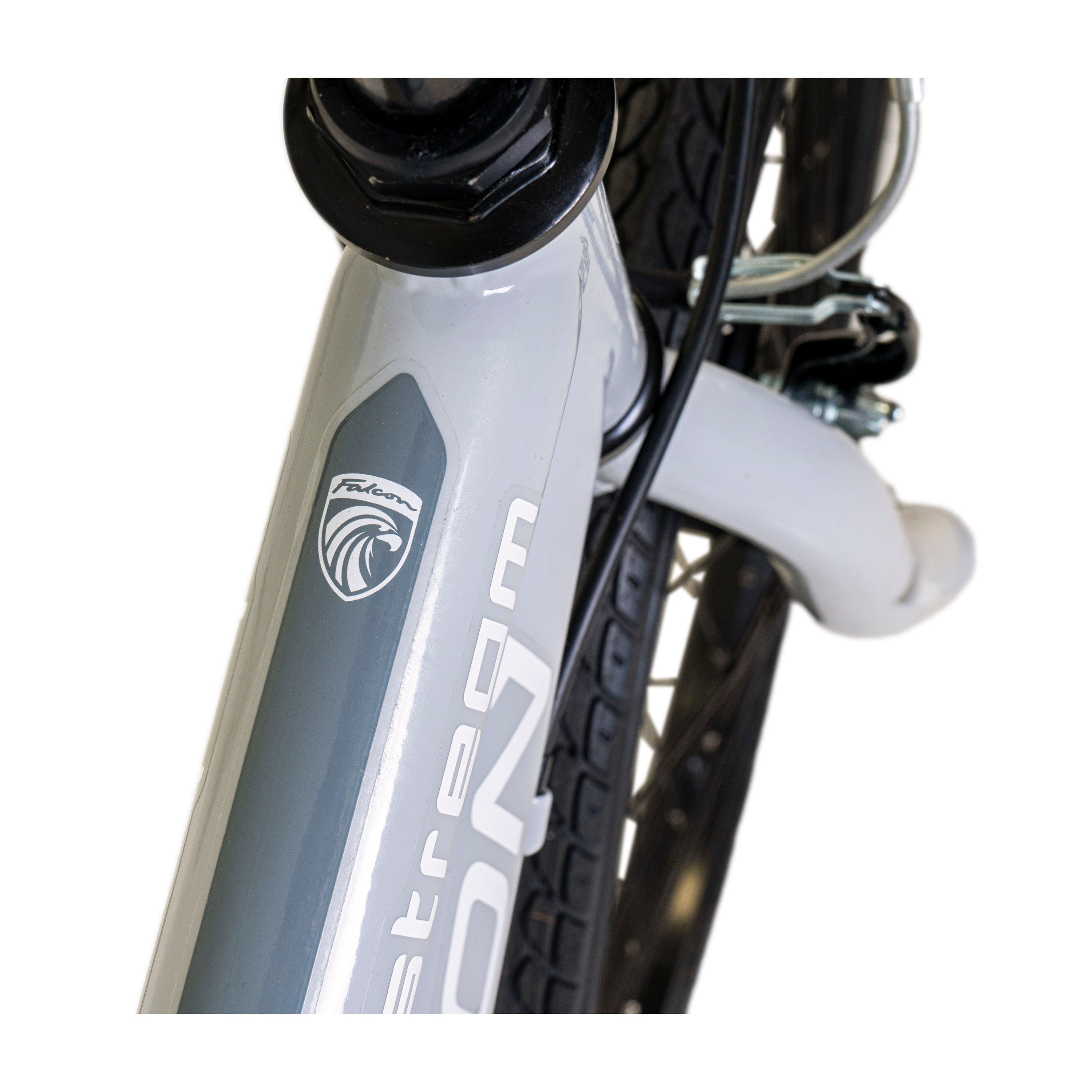 Falcon Jetstream 20-inch Kids Hybrid Bike - Light Grey