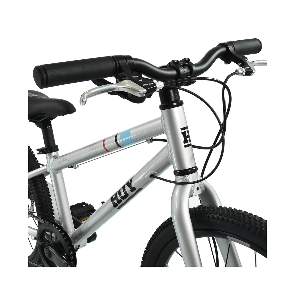 Hoy Pentland 20-inch Titanium Silver Kids Bike - Silver