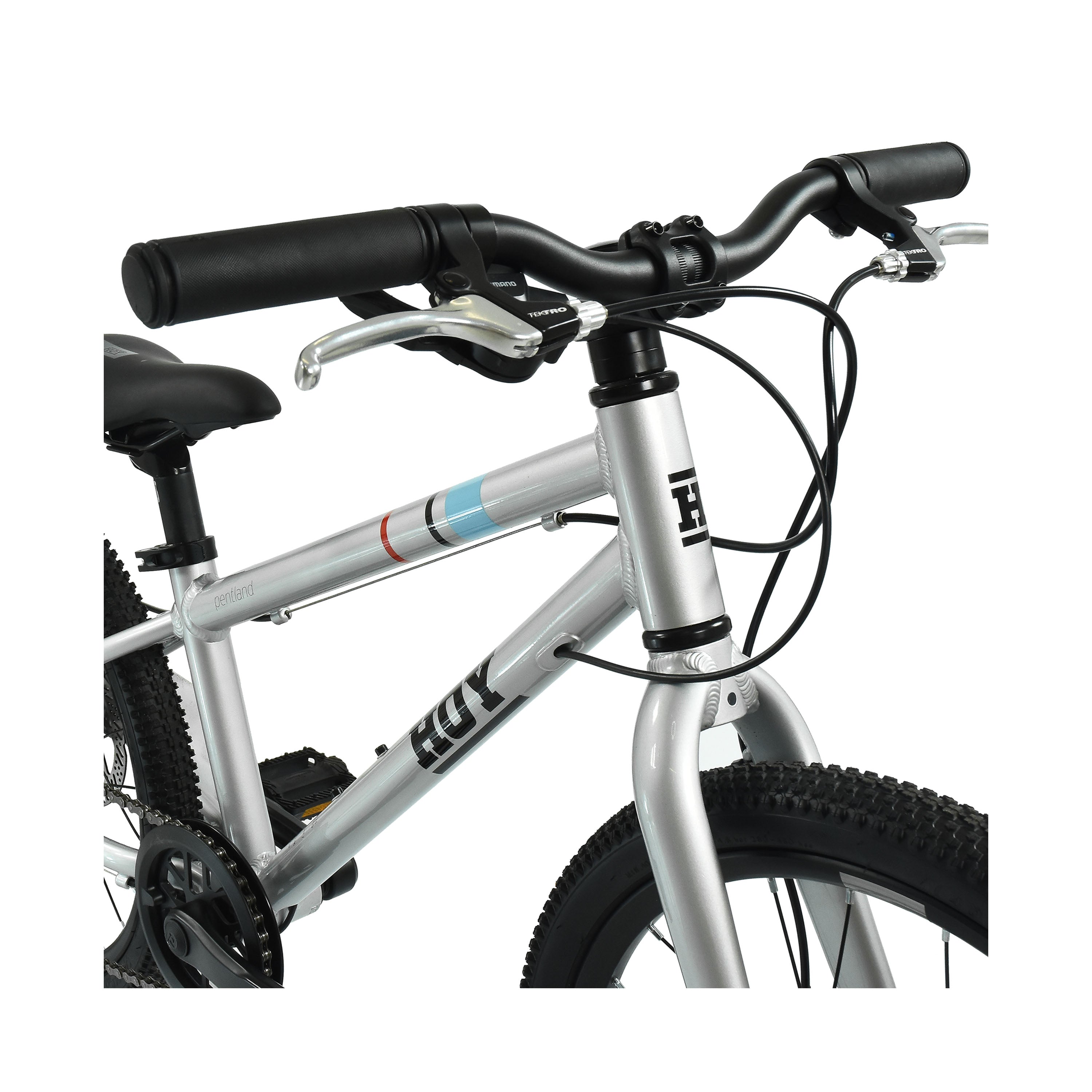 Hoy Pentland 20-inch Titanium Silver Kids Bike - Silver
