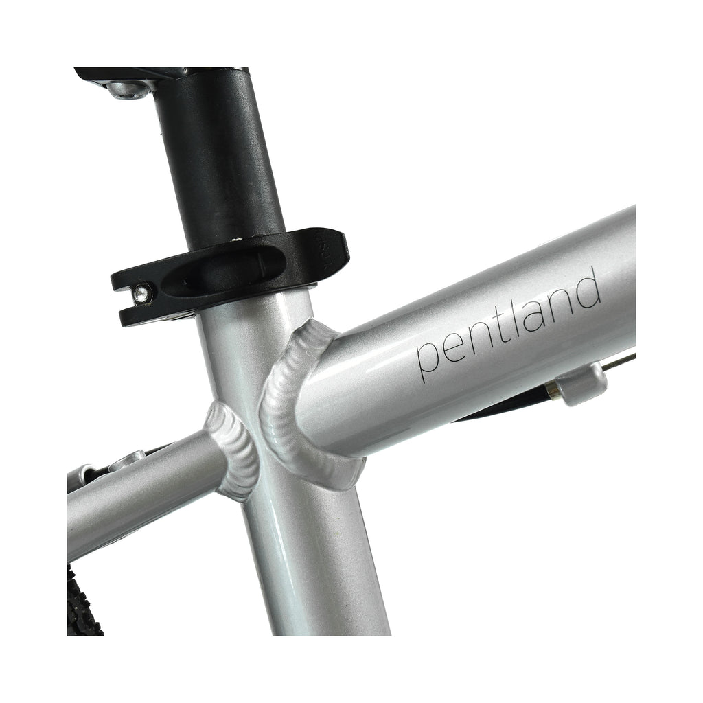 Hoy Pentland 20-inch Titanium Silver Kids Bike - Silver