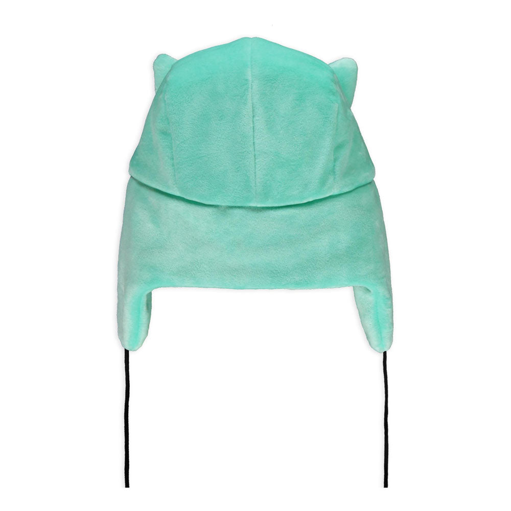 POKEMON Bulbasaur 100# Novelty Trapper Hat, Green (NH323512POK)