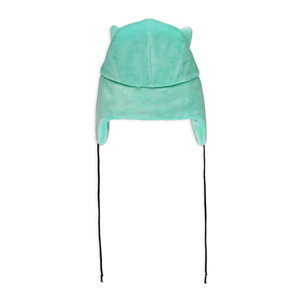 POKEMON Bulbasaur 100# Novelty Trapper Hat, Green (NH323512POK)