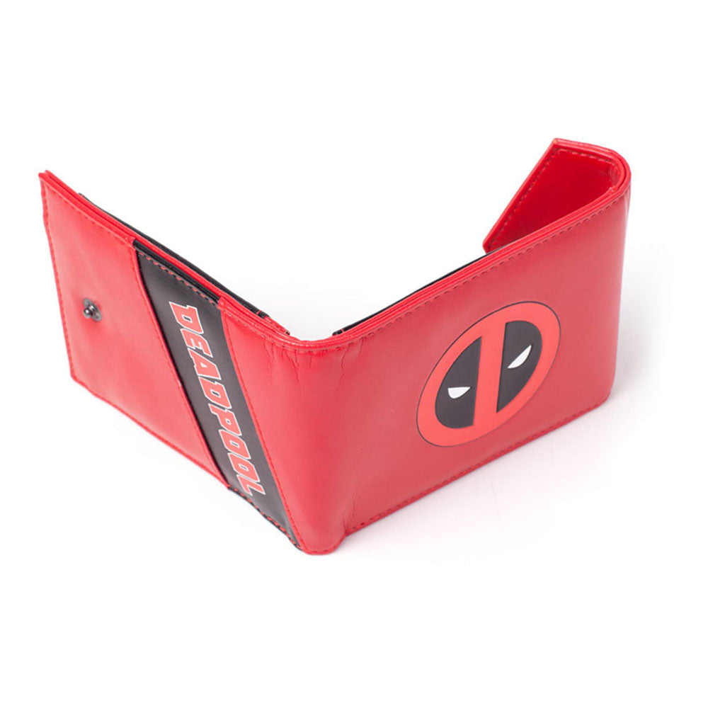 Marvel Comics Deadpool Logo Tri-fold Wallet