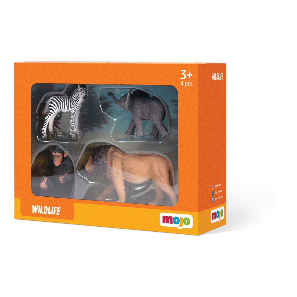 Mojo Wildlife Africa Starter Toy Figure Set