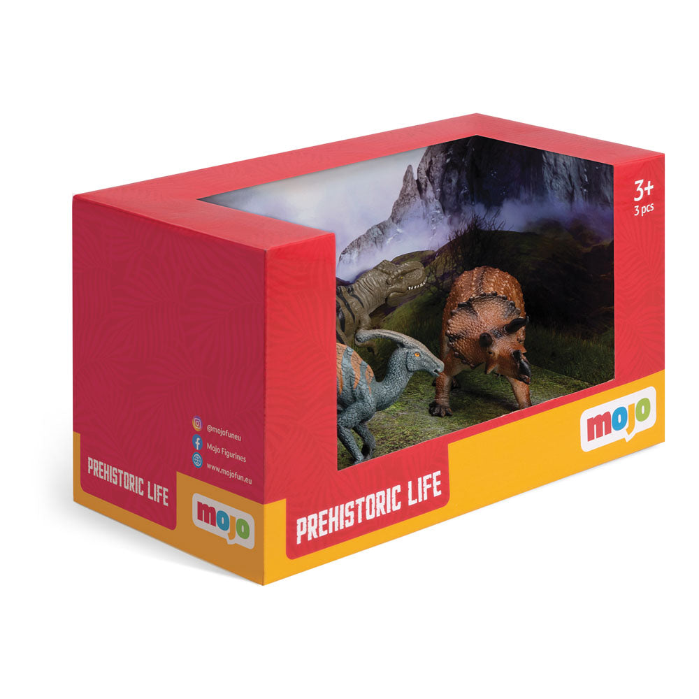 Mojo Prehistoric Life Dinosaur Starter 2 Toy Figure Set