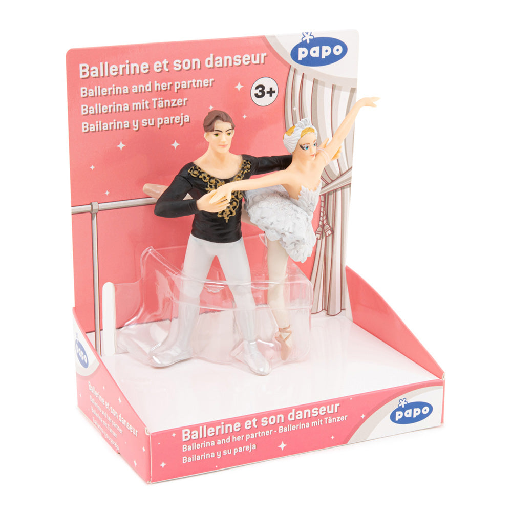 Papo The Enchanted World Ballerina and Her Partner Toy Figure Set