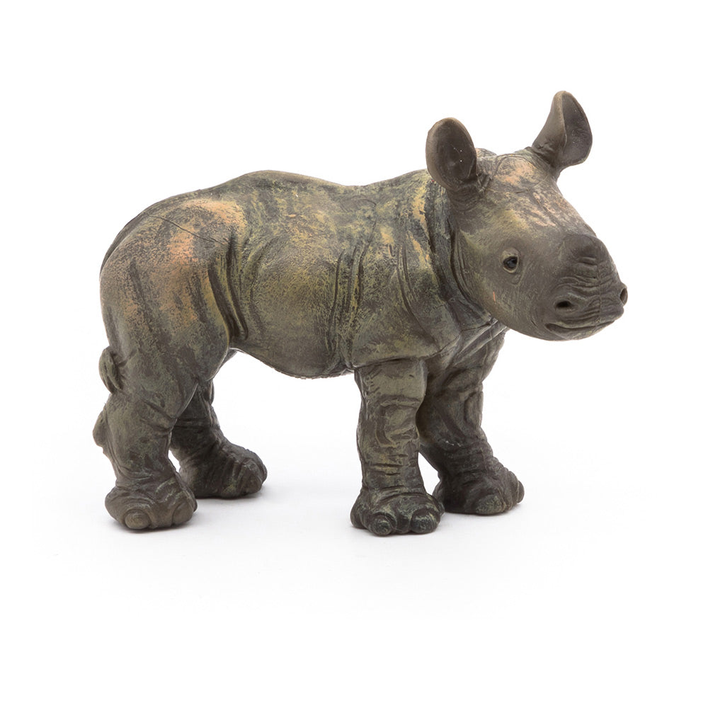 Papo Wild Animal Kingdom Rhinoceros Calf Toy Figure