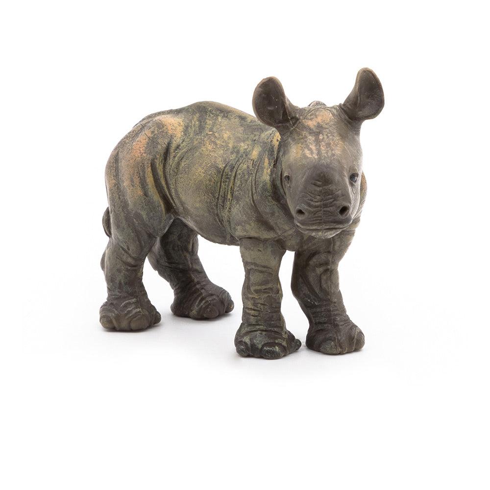 Papo Wild Animal Kingdom Rhinoceros Calf Toy Figure