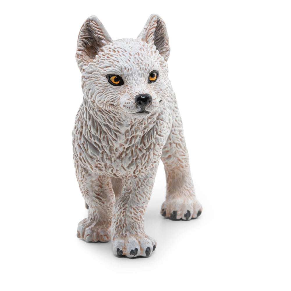 Papo Wild Animal Kingdom Young Polar Wolf Toy Figure