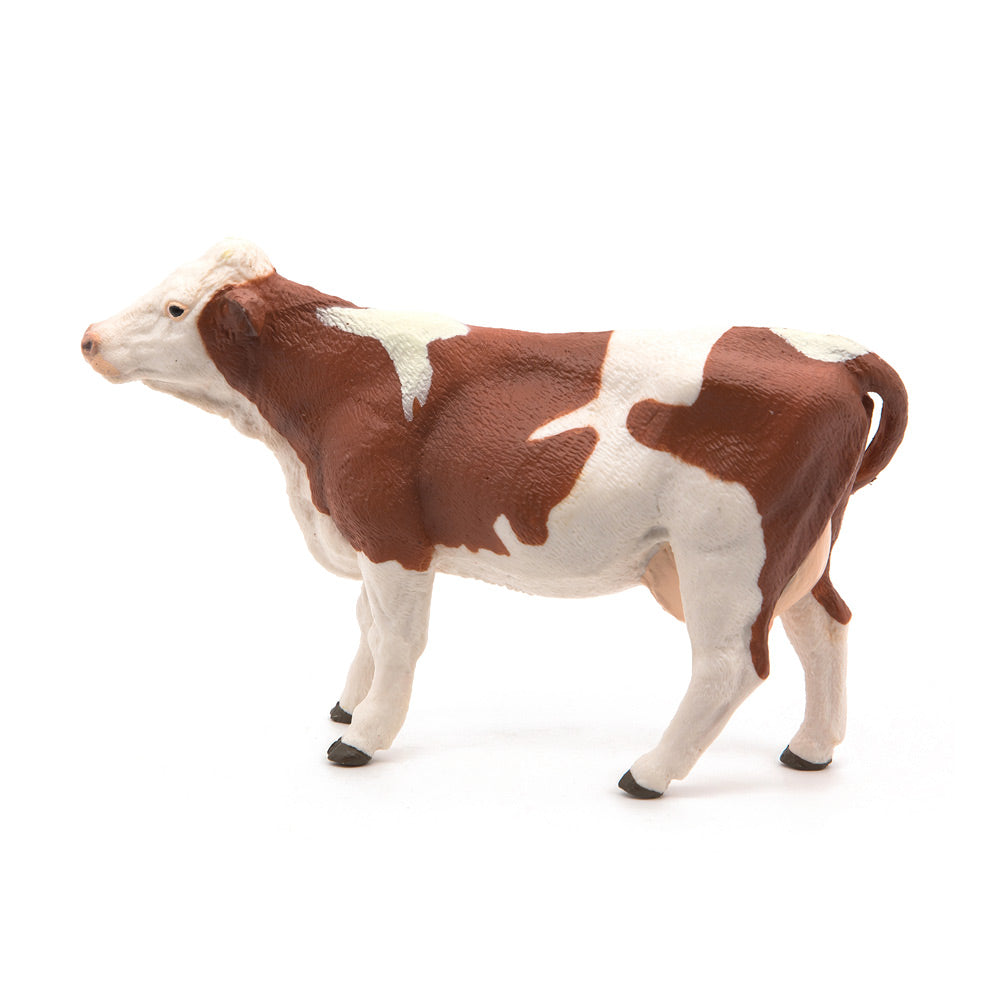 Papo Farmyard Friends Montbeliarde Cow Toy Figure