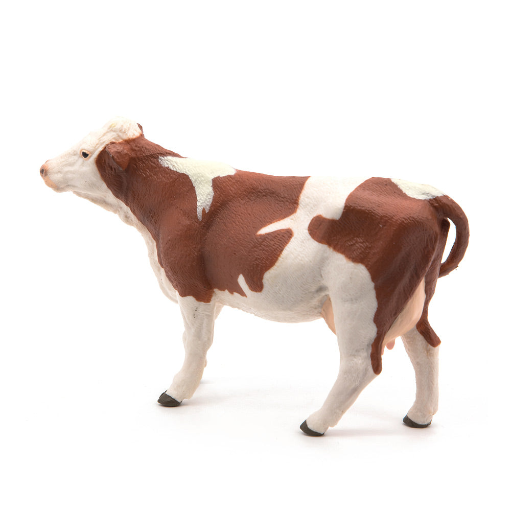 Papo Farmyard Friends Montbeliarde Cow Toy Figure