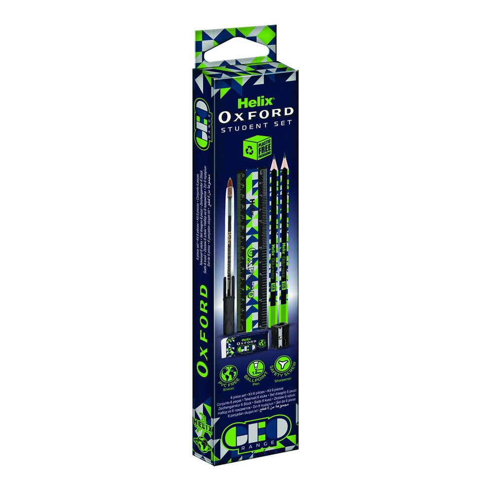 Maped Helix Oxford Geo Student Set - Green