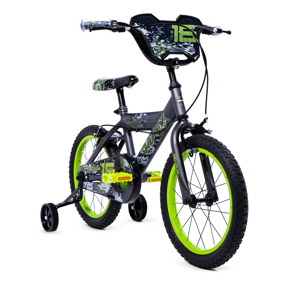 Huffy Delirium 16-inch Children's Bike - Matte Storm