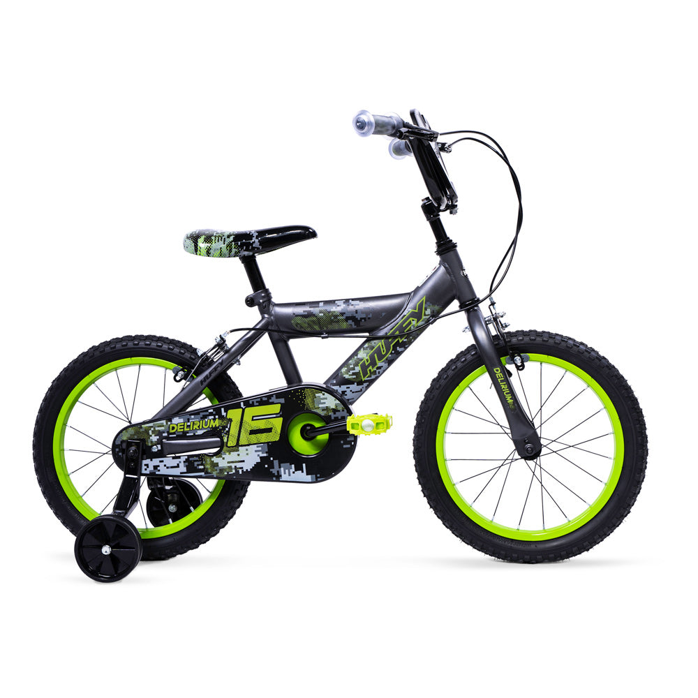 Huffy Delirium 16-inch Children's Bike - Matte Storm