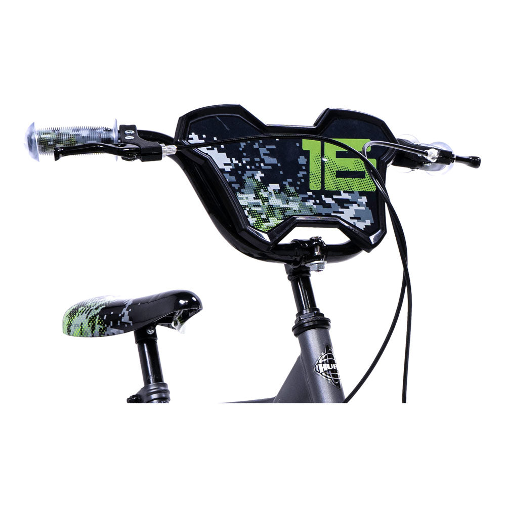 Huffy Delirium 16-inch Children's Bike - Matte Storm
