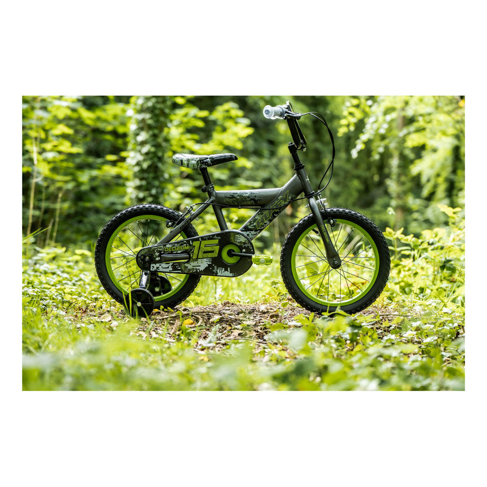 Huffy Delirium 16-inch Children's Bike - Matte Storm