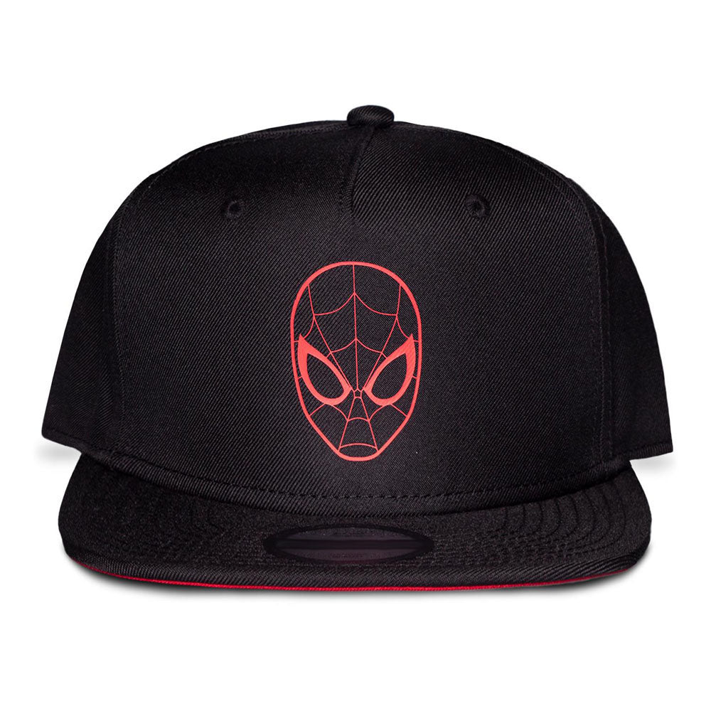 Marvel Comics Spider-man Red Silhouette Mask Snapback Baseball Cap