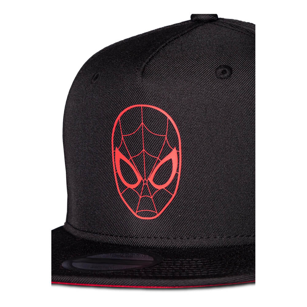 Marvel Comics Spider-man Red Silhouette Mask Snapback Baseball Cap