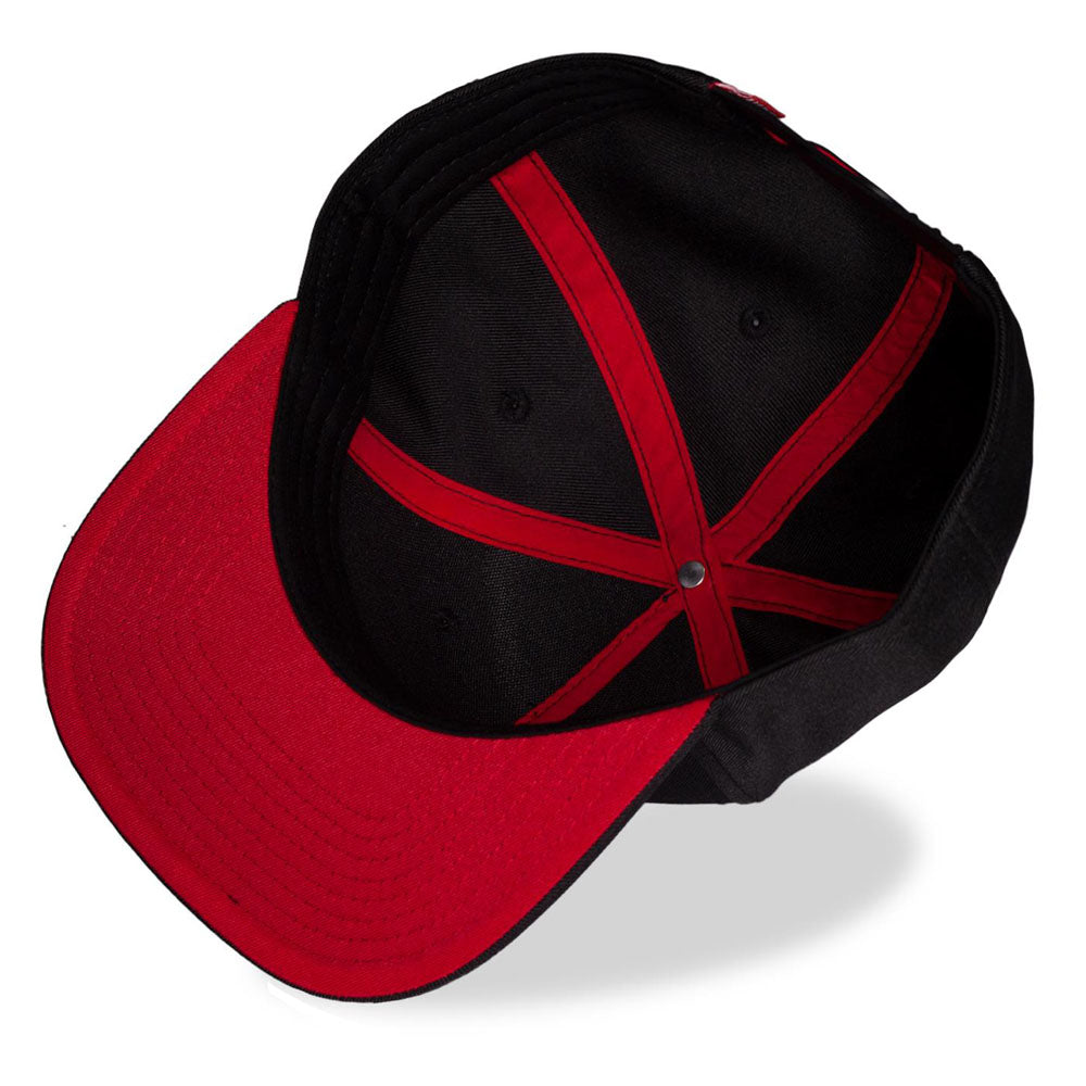 Marvel Comics Spider-man Red Silhouette Mask Snapback Baseball Cap
