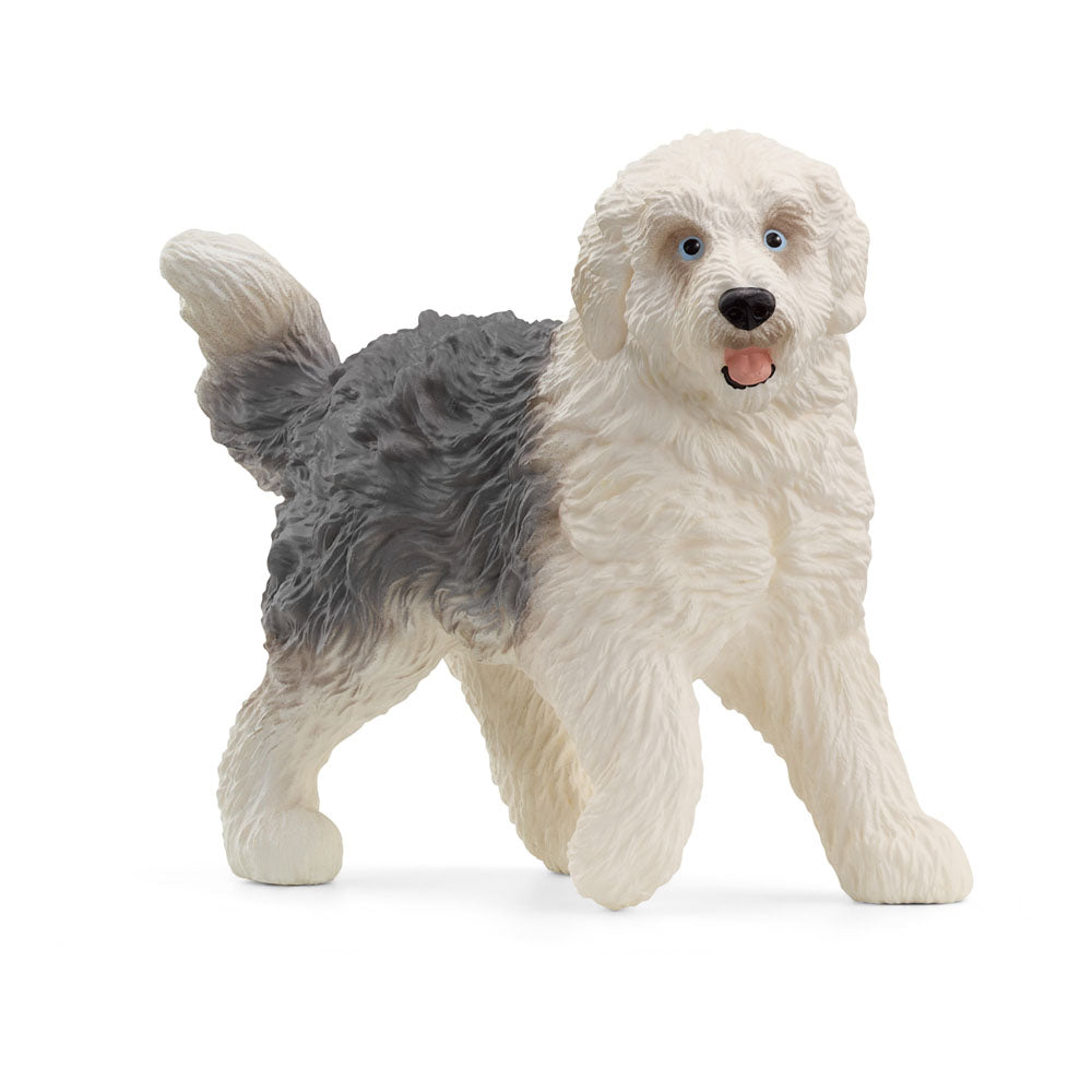 Schleich Farm World Old English Sheepdog Toy Figure