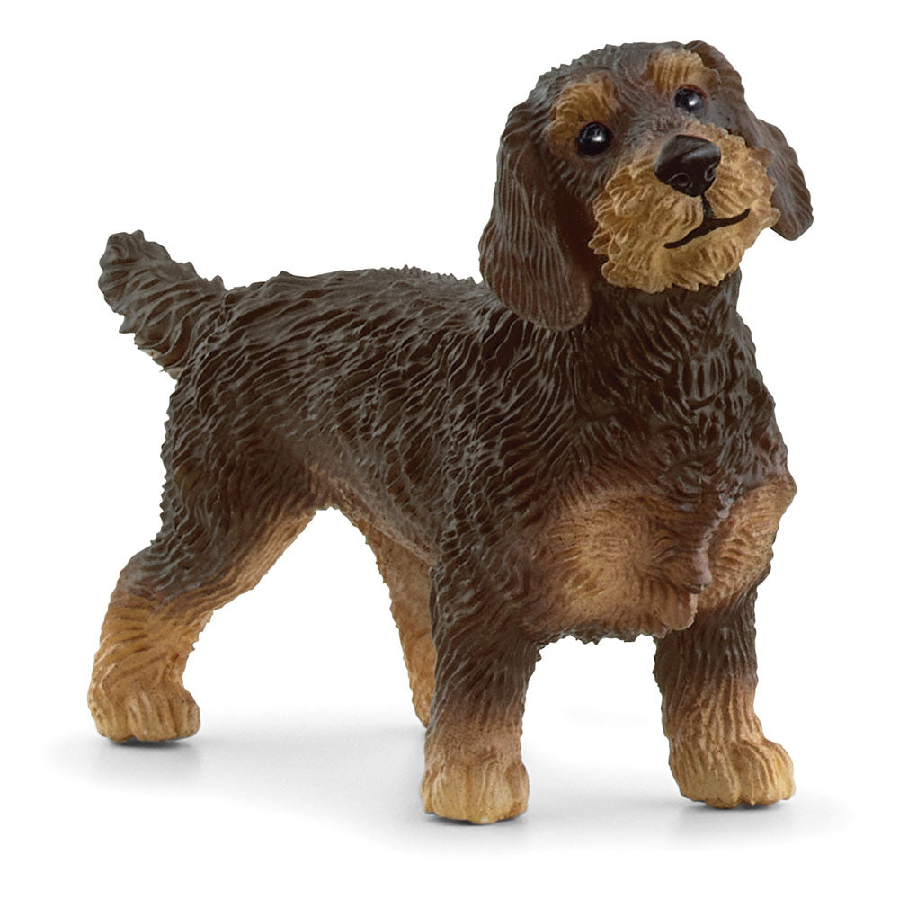 Schleich Farm World Wire-Haired Dachshund Toy Figure