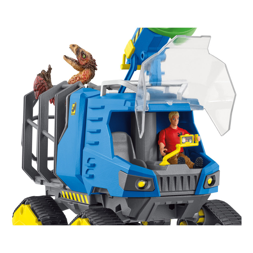 Schleich Dinosaurs Track Vehicle Toy Playset