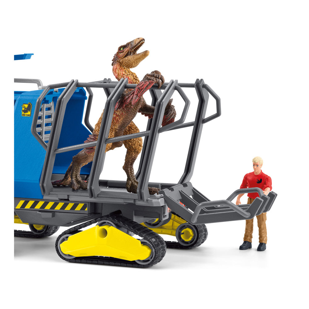 Schleich Dinosaurs Track Vehicle Toy Playset