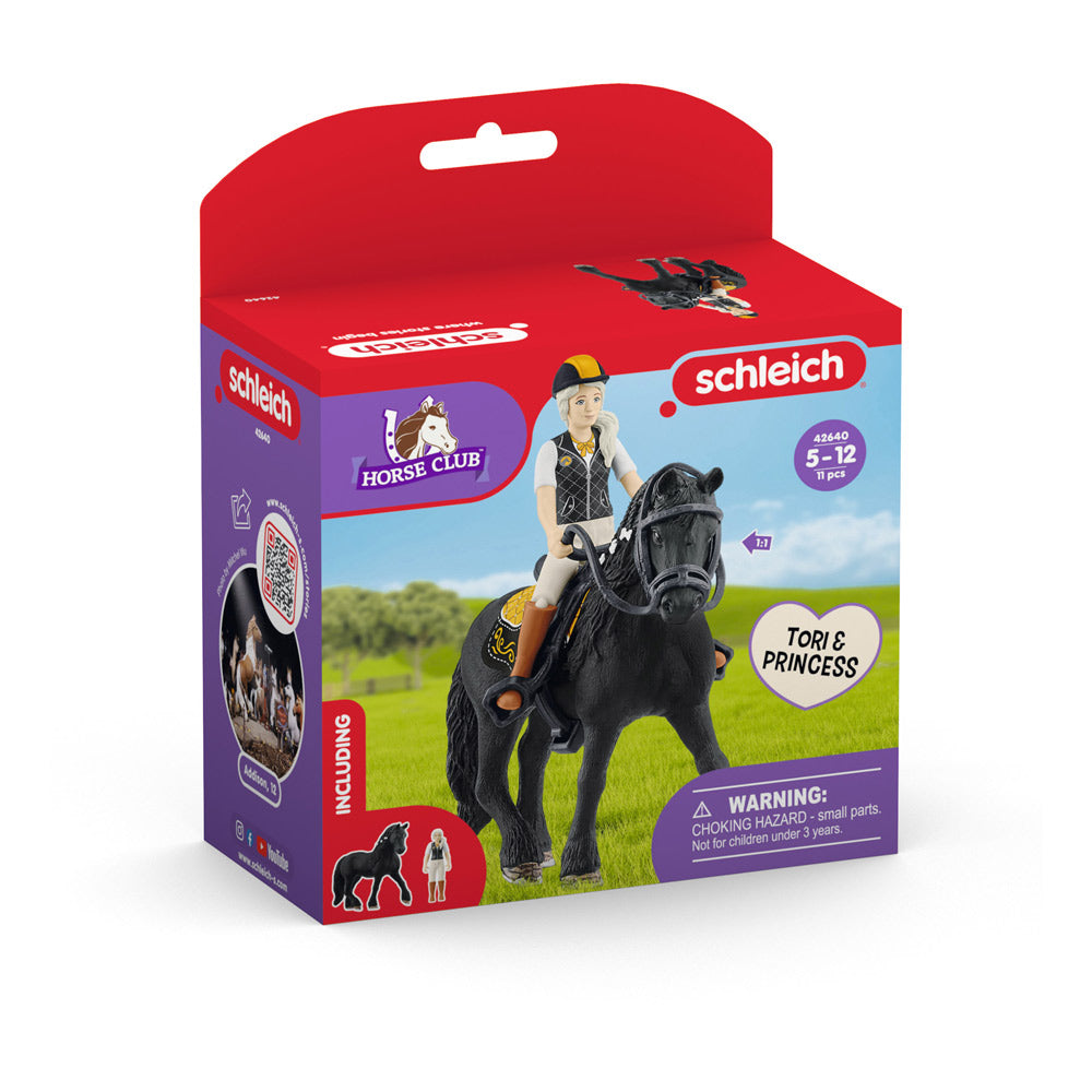 Schleich Horse Club Tori & Princess Toy Figures Set