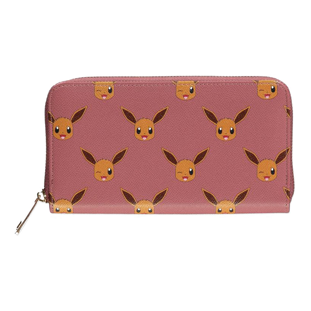 Pokemon Eevee AOP Zip Around Wallet