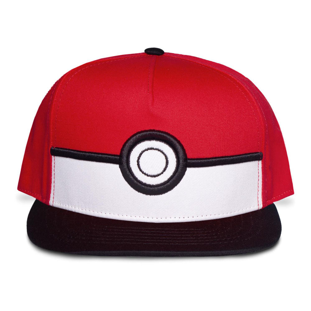 Pokemon Pokeball Snapback Baseball Cap