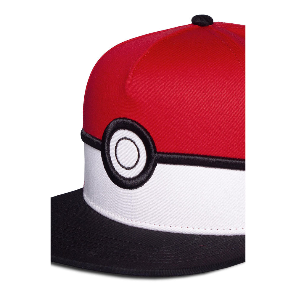 Pokemon Pokeball Snapback Baseball Cap