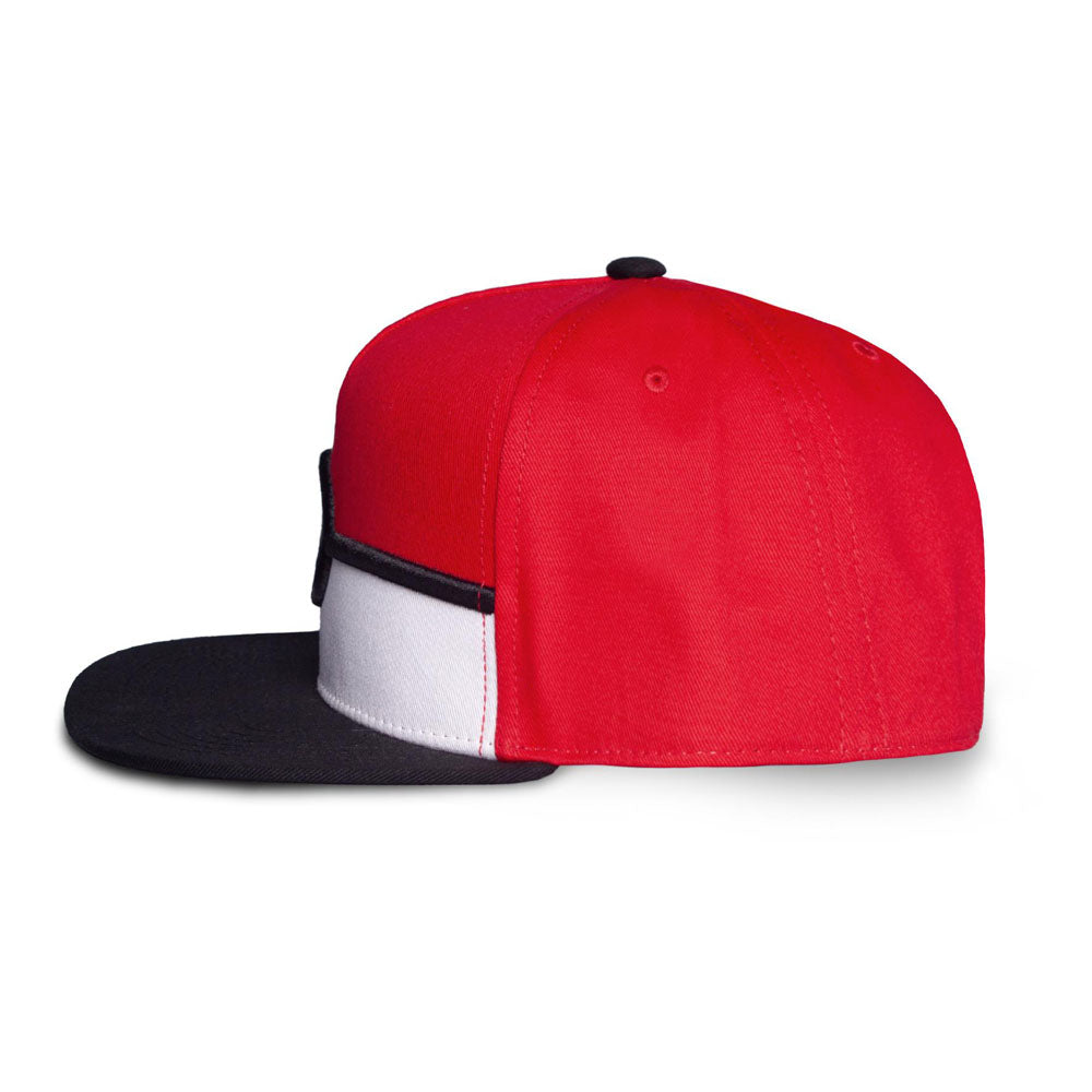 Pokemon Pokeball Snapback Baseball Cap