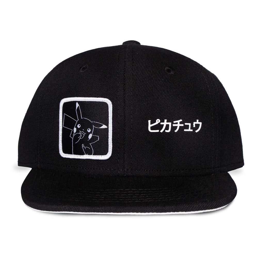 Pokemon Pikachu Patch Snapback Baseball Cap