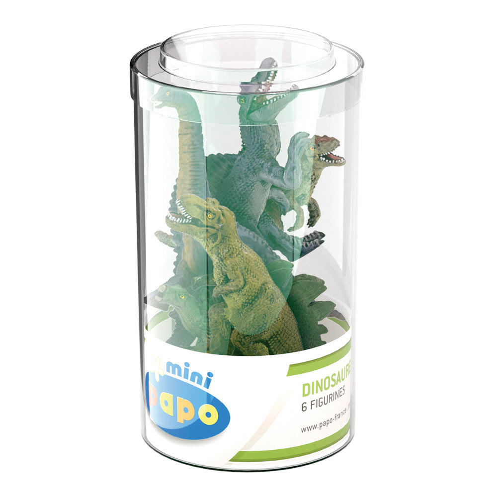 Papo Mini Papo Mini Plus Dinosaurs Set 2 (Tube, 6 pcs)