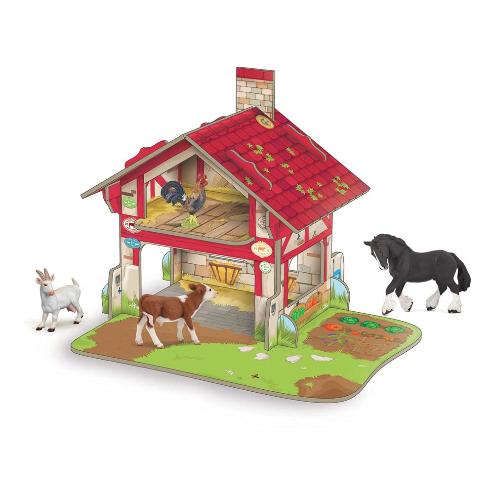 Papo Mini Papo Mini Farm Mini Toy Playset