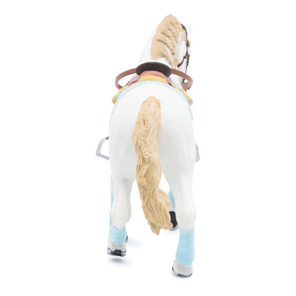 Papo Horse and Ponies Blue Trendy Rider's Horse Toy Figure