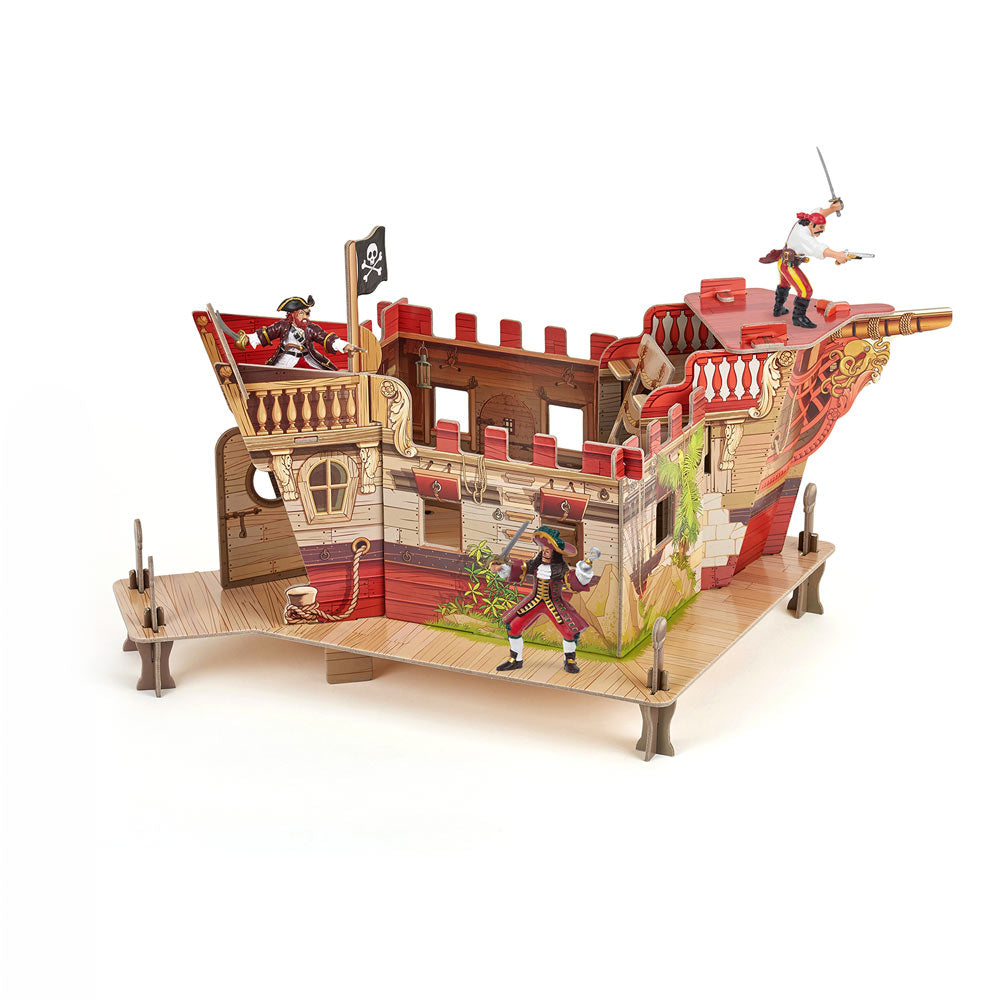 Papo Pirates and Corsairs Pirate Fort Set Toy Playset