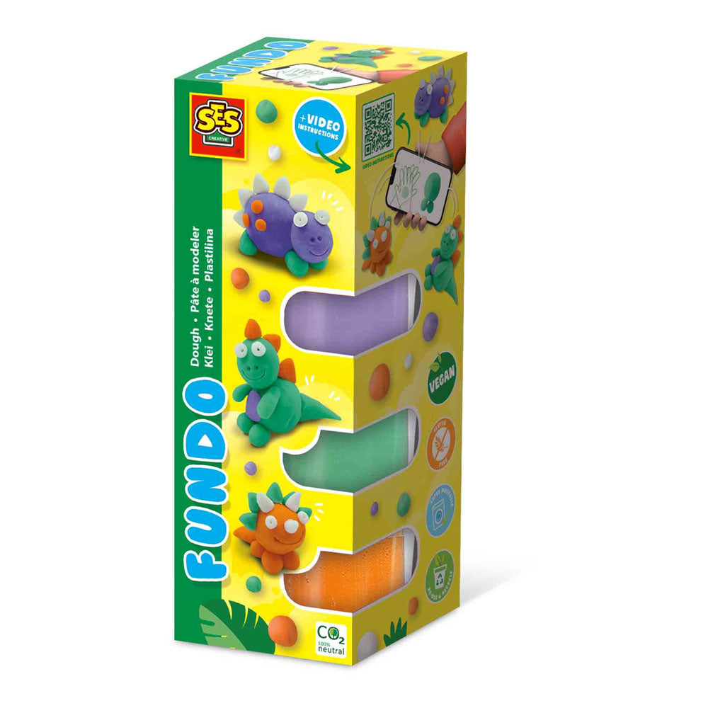 SES Creative Fundo Dough Dinos