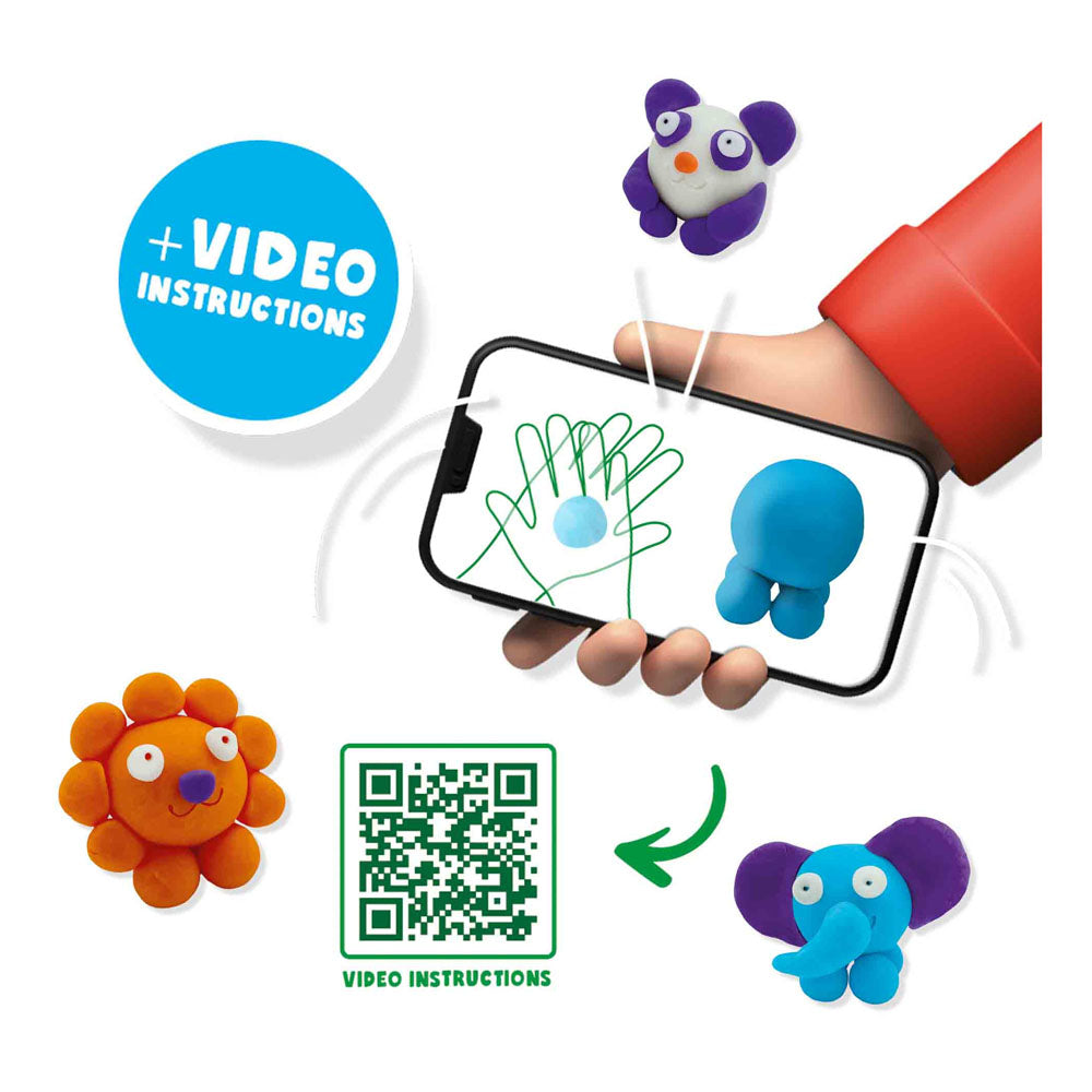 SES Creative Fundo Dough Wild Animals