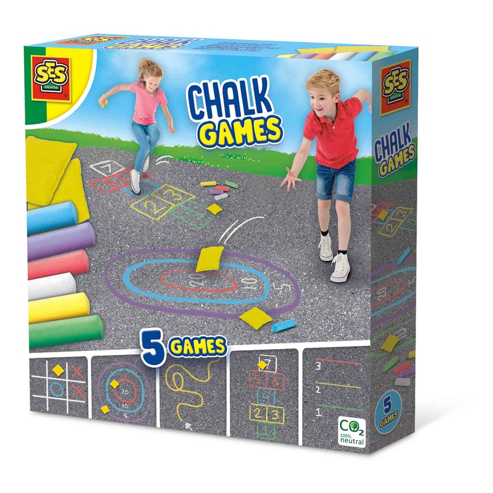 SES Creative Chalk Games 5-in-1