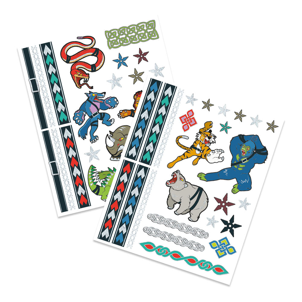 SES Creative Animal Fighters Tattoos for Children
