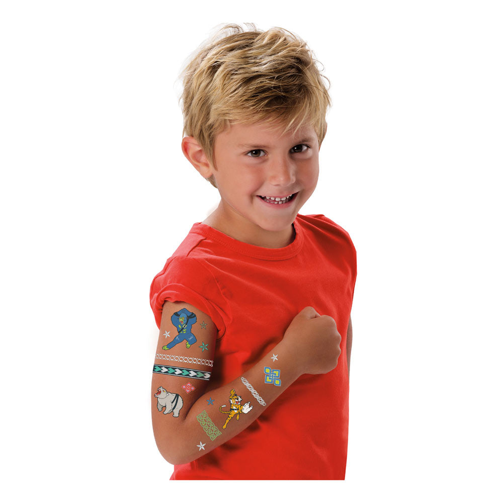 SES Creative Animal Fighters Tattoos for Children