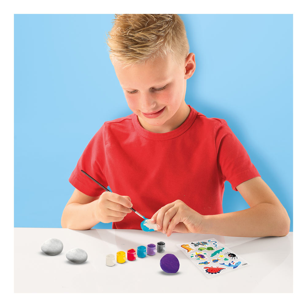 SES Creative Rub-On Rock Painting