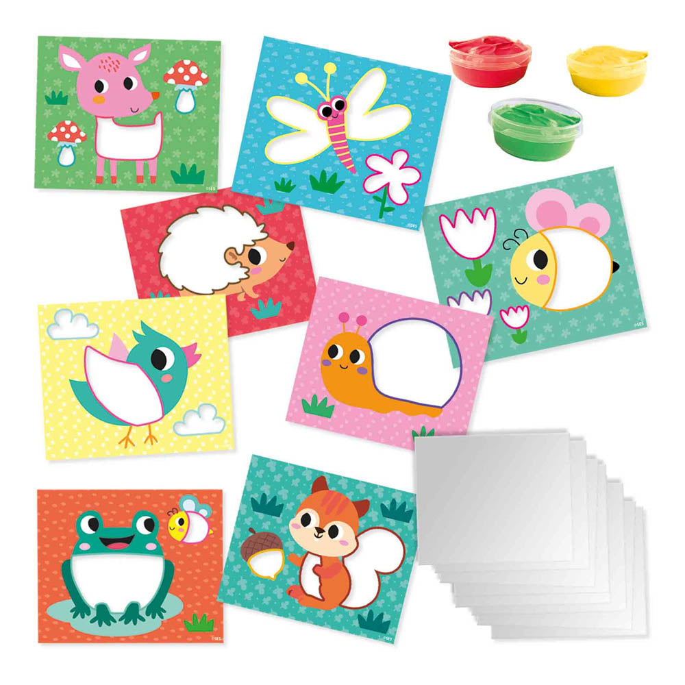 SES Creative Eco Fingerpaint Cards