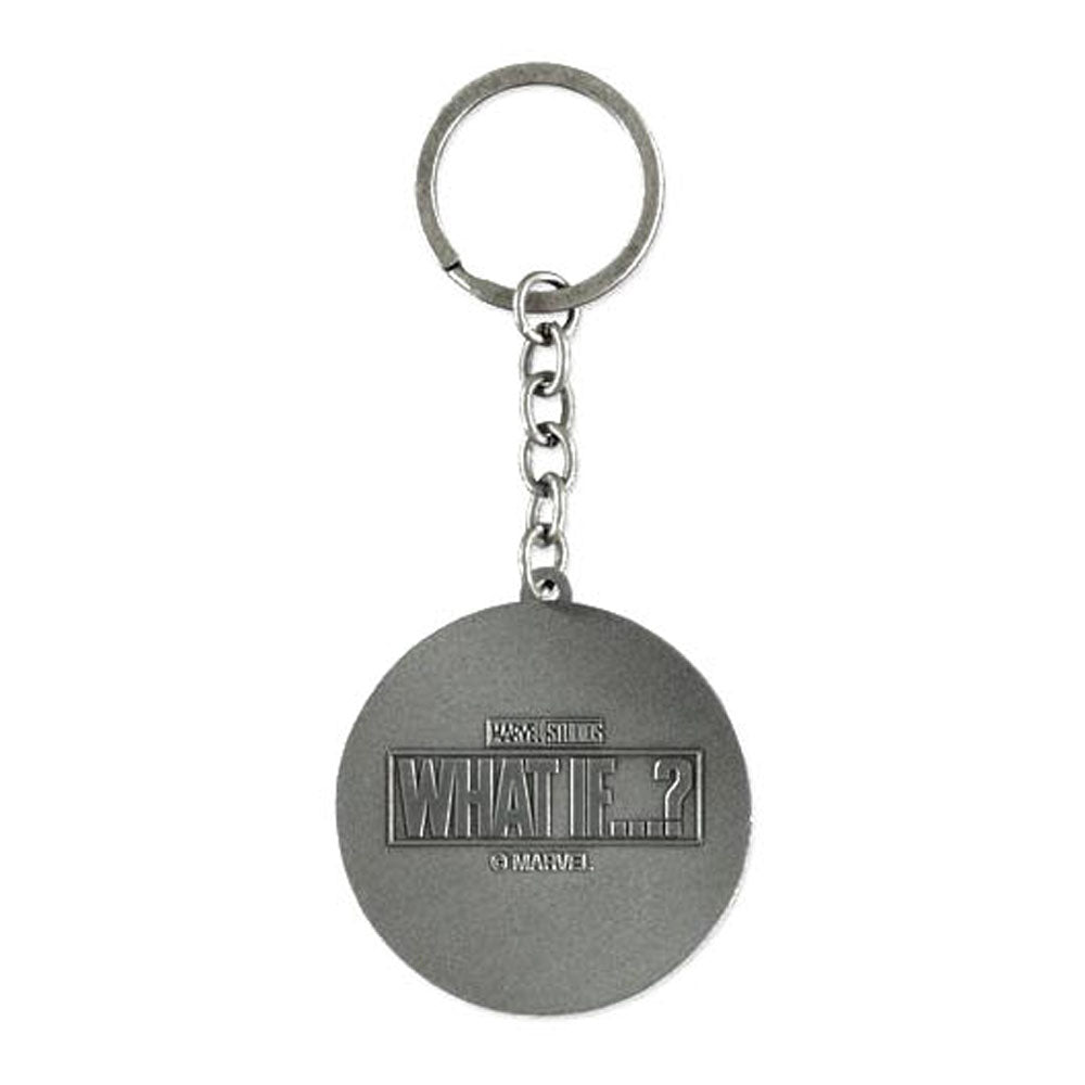 Marvel Comics What If...? Logo Metal Keychain