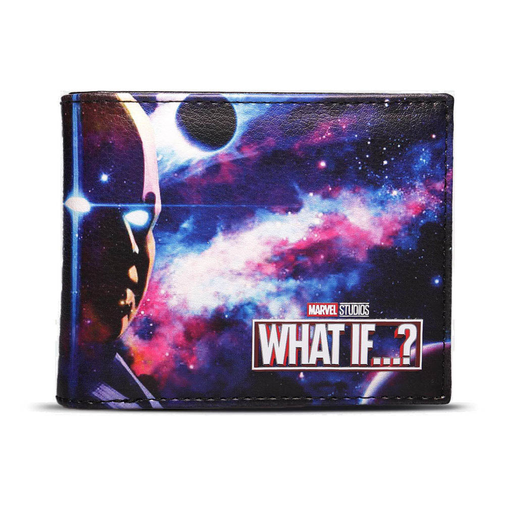Marvel Comics What If...? Logo All-over Print Bi-fold Wallet