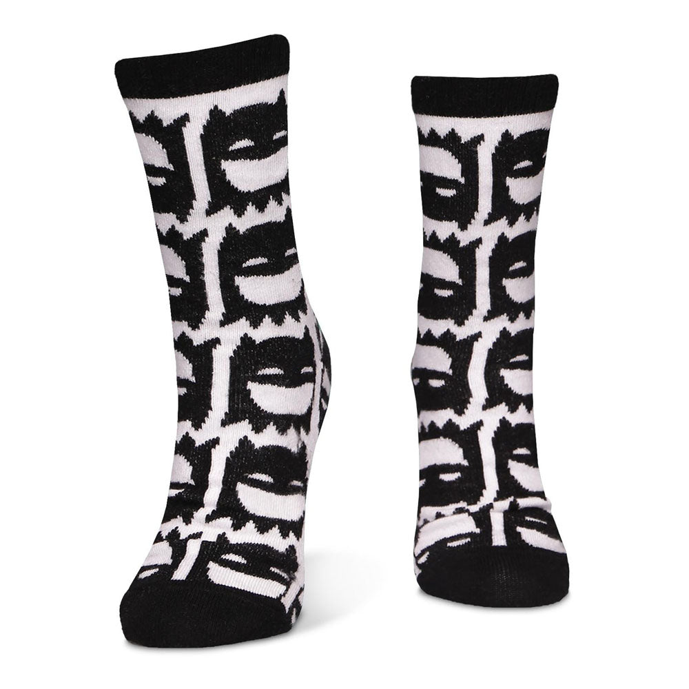 DC COMICS Batman Dark Knight, Bats, Silhouette Unisex Crew Socks - 3-Pack