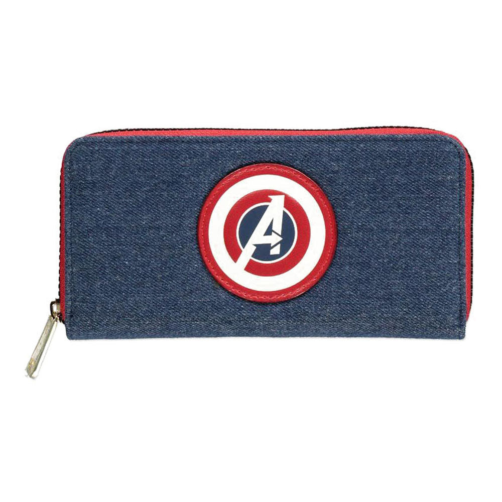 Marvel Comics The Avengers Logo Zip Around Wallet